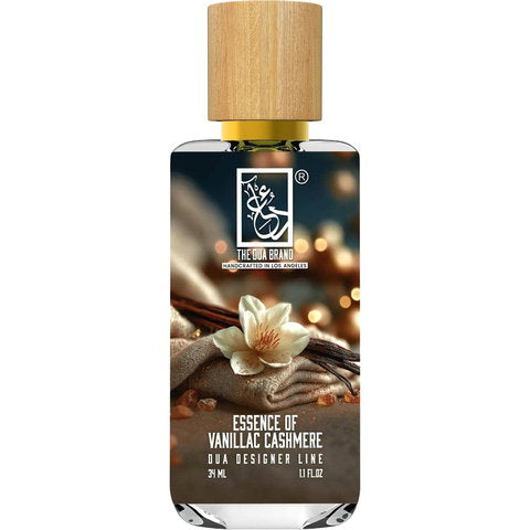 The Dua Brand Essence of Vanillac Cashmere fragrance bottle