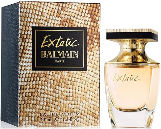 Extatic Balmain EDT fragrance bottle