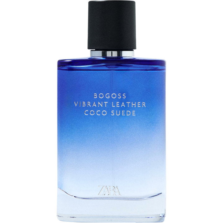 Zara Bogoss Vibrant Leather Coco Suede fragrance bottle