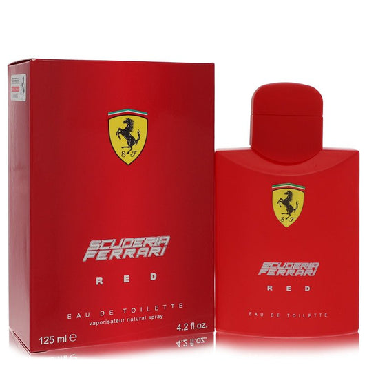 Ferrari Scuderia Red EDT fragrance bottle