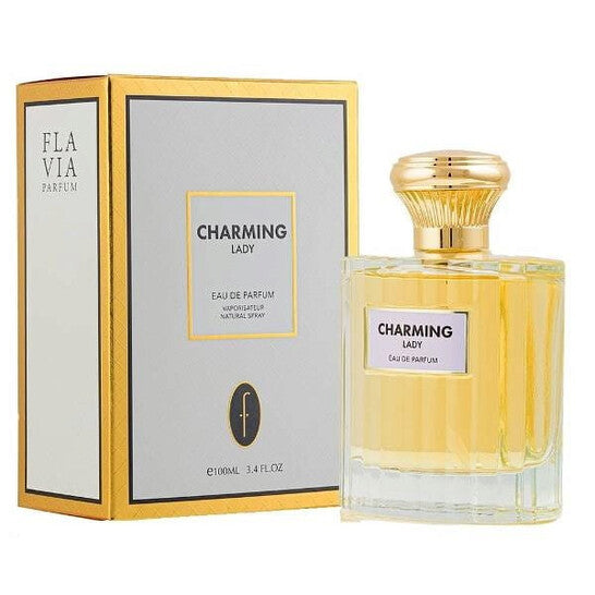 Flavia Charming Lady EDP fragrance bottle