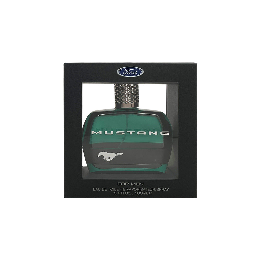 Ford Mustang Green EDT fragrance bottle