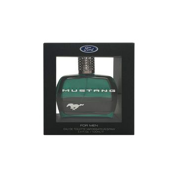Ford Mustang Green EDT fragrance bottle