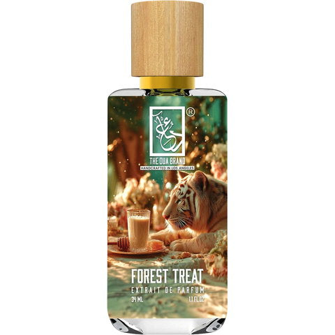The Dua Brand Forest Treat fragrance bottle