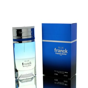 Franck Olivier Blue Franck EDT fragrance bottle
