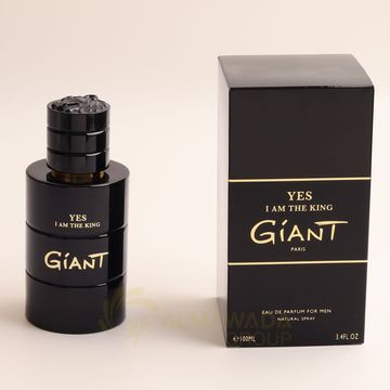Geparlys Yes I Am The King Giant EDP fragrance bottle