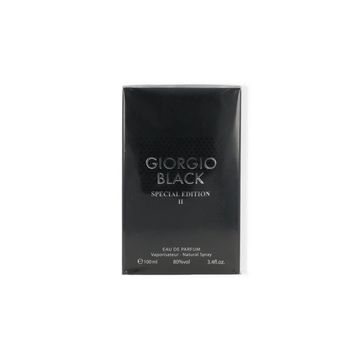Giorgio Black EDP fragrance bottle