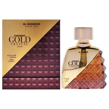 Gold Crystal Oudh EXTRAIT fragrance bottle