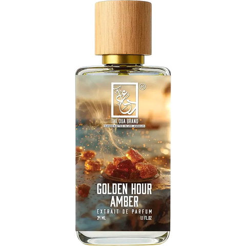 The Dua Brand Golden Hour Amber fragrance bottle