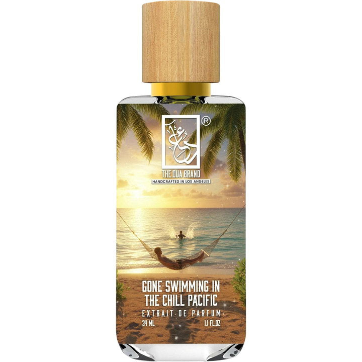 The Dua Brand Gone Swimming in the Chill Pacific fragrance bottle