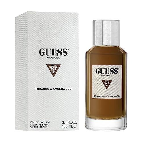 Guess Originals Type 3 Tobacco & Amberwood EDP fragrance bottle