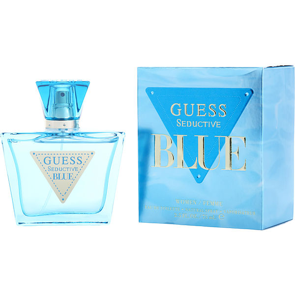 Guess Seductive Blue EDT fragrance bottle