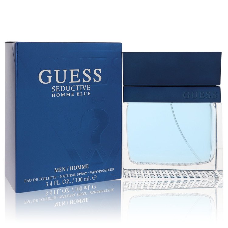 Guess Seductive Homme Blue EDT fragrance bottle