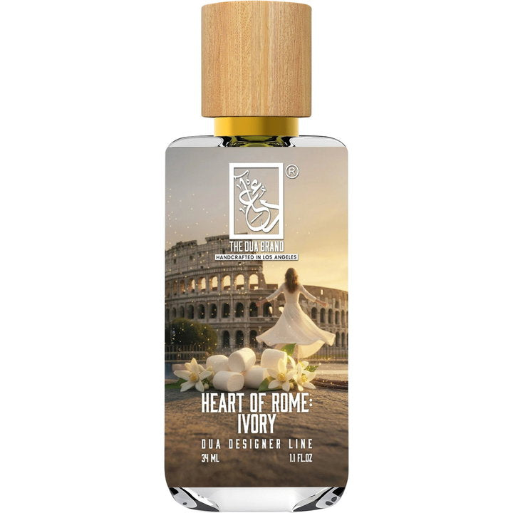 The Dua Brand Heart of Rome: Ivory fragrance bottle