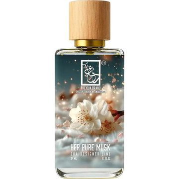 The Dua Brand Her Pure Musk fragrance bottle