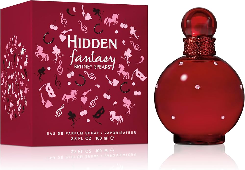 Hidden Fantasy Britney Spears EDP fragrance bottle