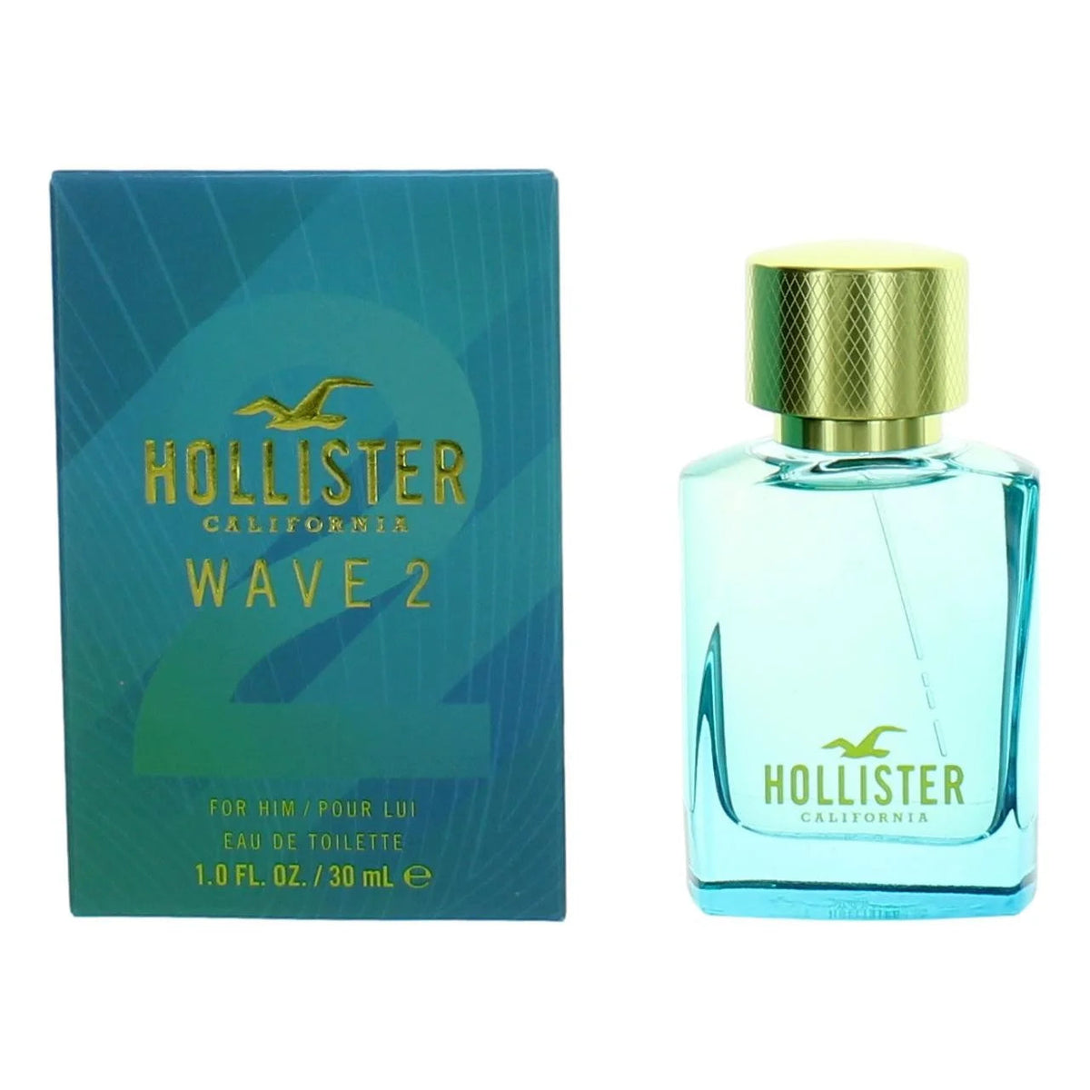 Hollister Wave 2 EDT fragrance bottle