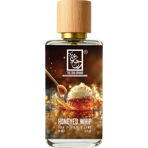 The Dua Brand Honeyed Whip fragrance bottle