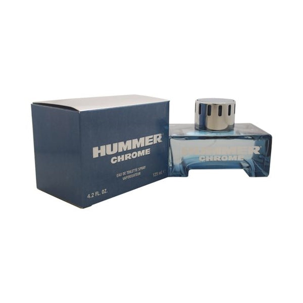 Hummer Chrome EDT fragrance bottle