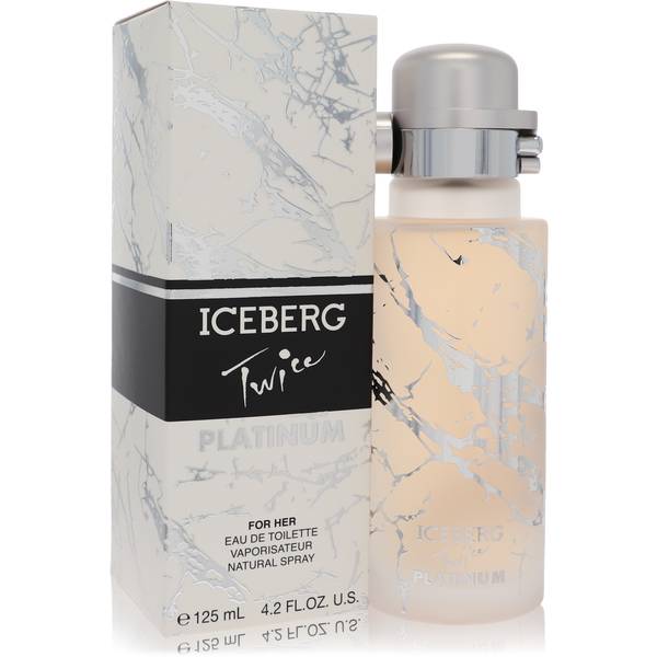 Iceberg Twice Platinum EDT fragrance bottle