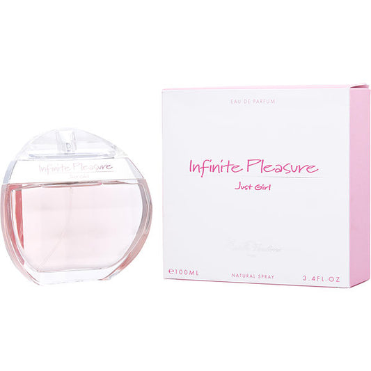 Infinite Pleasure Just Girl EDP fragrance bottle