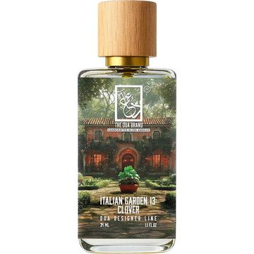 The Dua Brand Italian Garden 13: Clover fragrance bottle