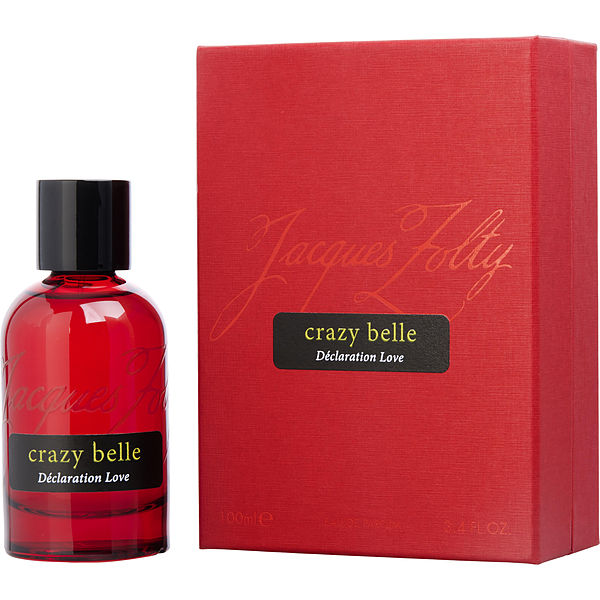 Jacques Zolty Crazy Belle Declaration Love PARFUM fragrance bottle