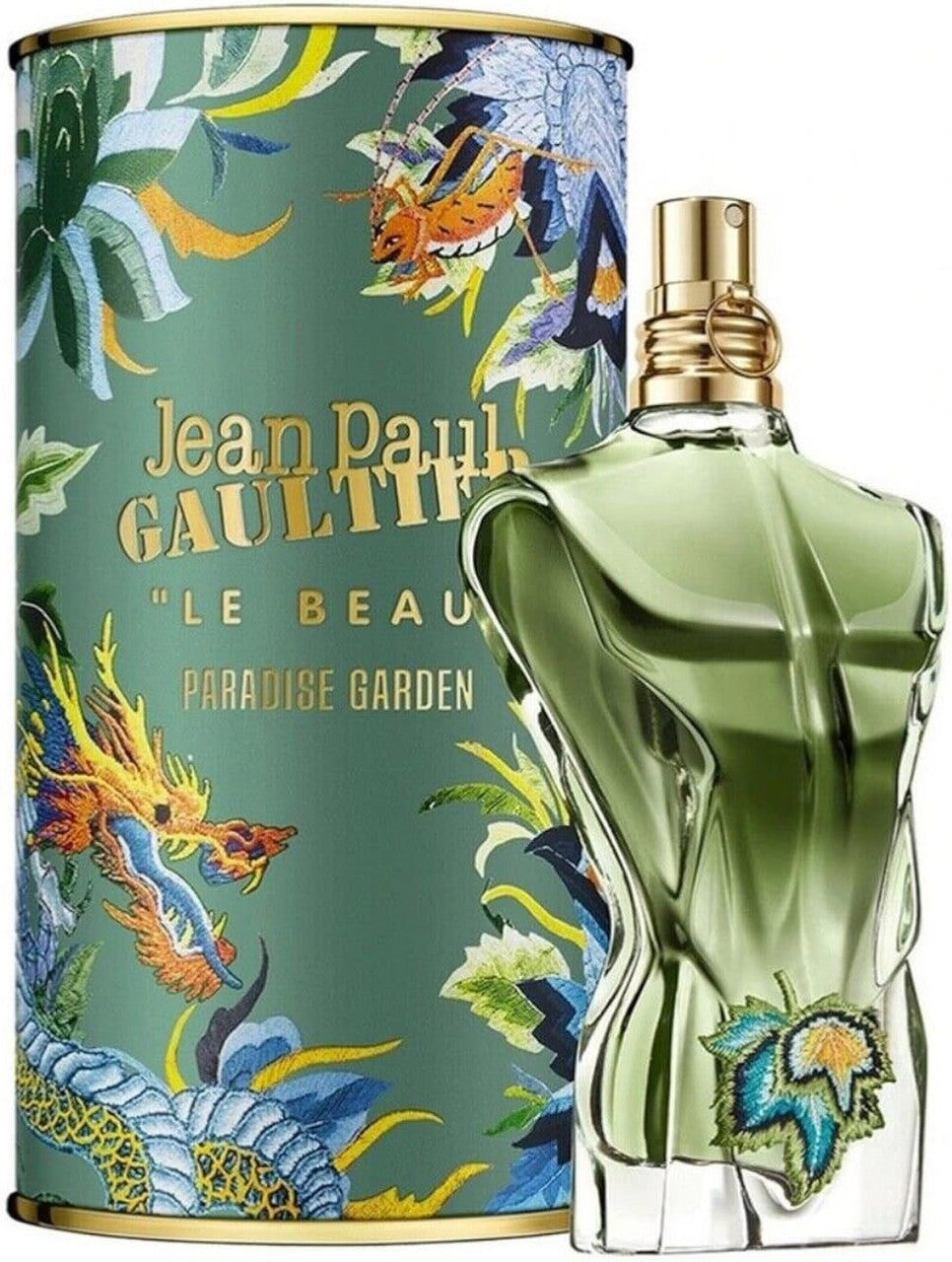 Jean Paul Gaultier Le Beau Paradise Garden EDP fragrance bottle