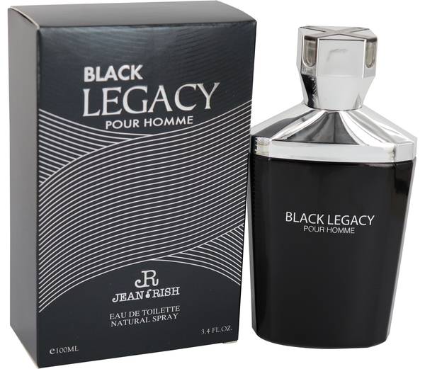Jean Rish Black Legacy EDT fragrance bottle