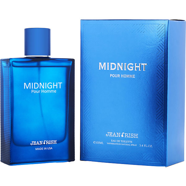 Jean Rish Midnight Pour Homme EDT fragrance bottle
