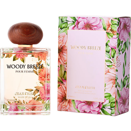 Jean Rish Woody Breeze EDP fragrance bottle