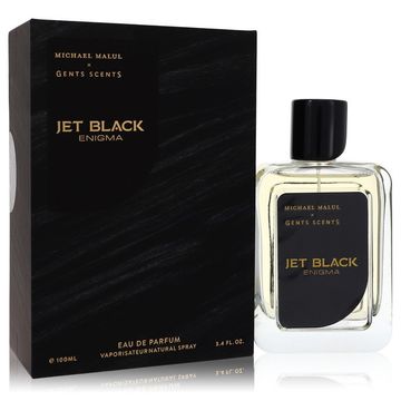 Jet Black Enigma EDP fragrance bottle