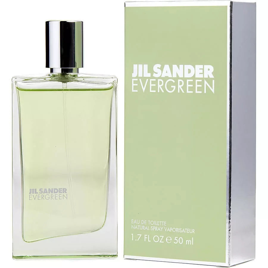 Jil Sander Evergreen EDT fragrance bottle