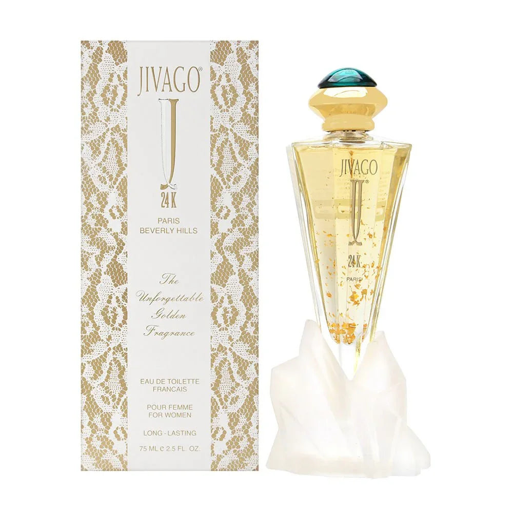 Jivago 24k EDT fragrance bottle