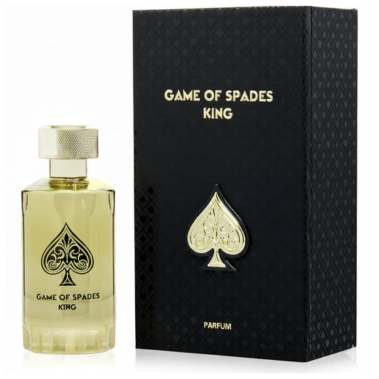 Jo Milano Game Of Spades King EDP fragrance bottle