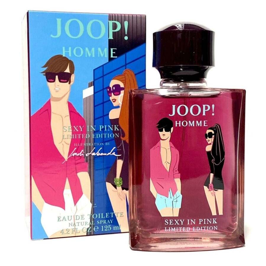 Joop! Homme Sexy In Pink EDT fragrance bottle