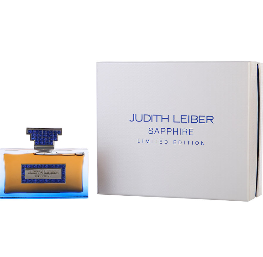 Judith Leiber Sapphire EDP fragrance bottle
