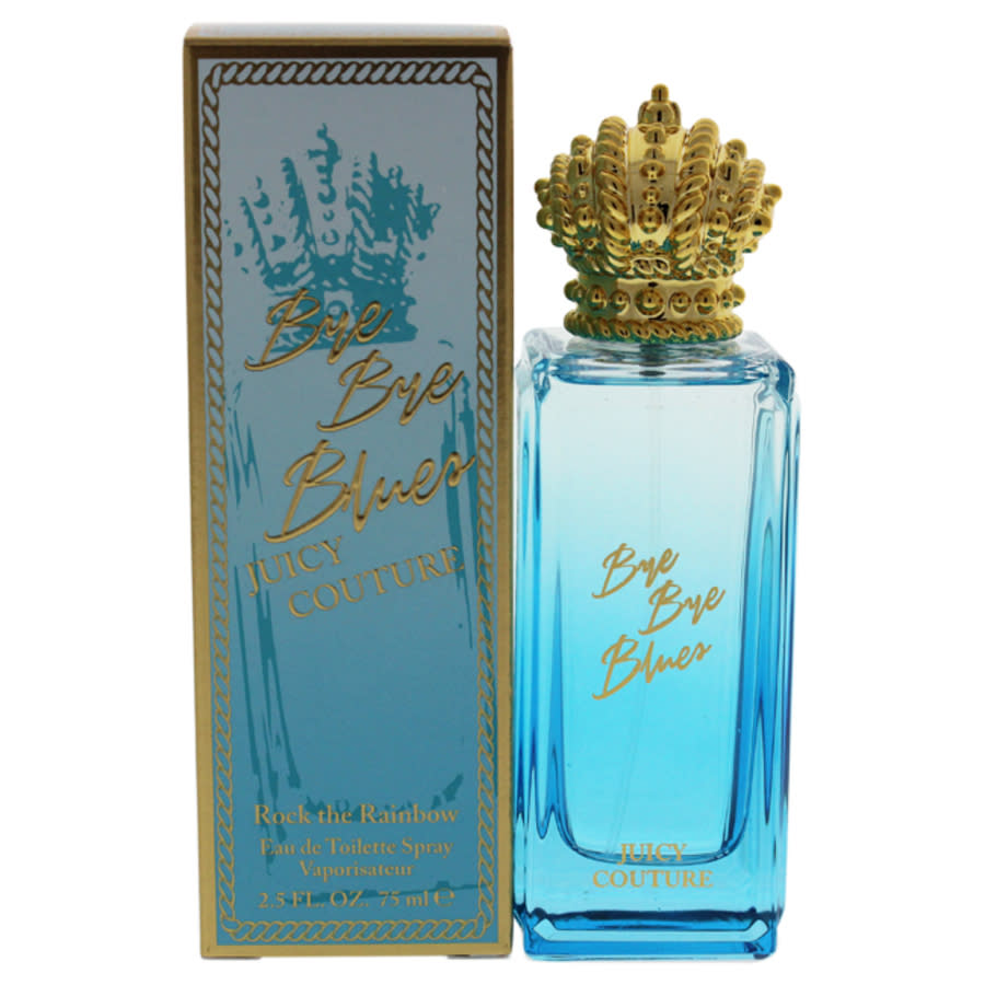 Juicy Couture Bye Bye Blues EDT fragrance bottle