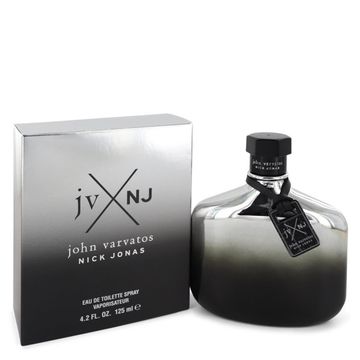 Jv X Nj John Varvatos Nick Jonas Silver EDT fragrance bottle