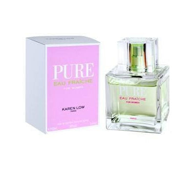 Karen Low Pure Eau Fraiche EDP fragrance bottle