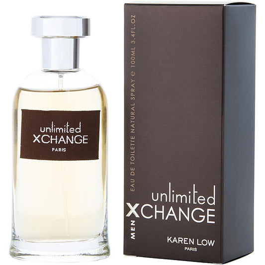 Karen Low Xchange Unlimited EDT fragrance bottle