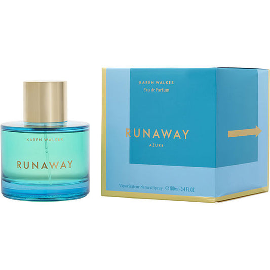 Karen Walker Runaway Azure EDP fragrance bottle