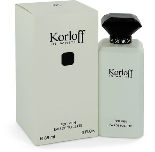 Korloff In White EDT fragrance bottle