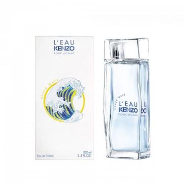 L'eau Kenzo Hyper Wave EDT fragrance bottle