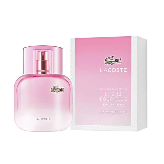 Lacoste Eau de Lacoste L.12.12 Pour Elle Eau Fraiche EDT fragrance bottle