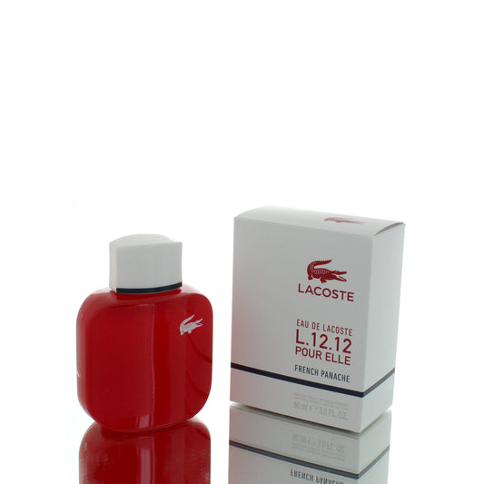 Lacoste Eau de Lacoste L.12.12 Pour Elle French Panache EDT fragrance bottle