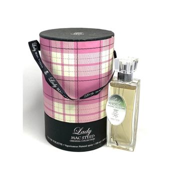 Lady Mac Steed Pink EDT fragrance bottle