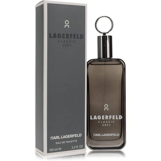 Lagerfeld Classic Grey EDT fragrance bottle