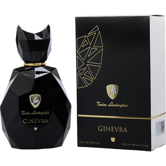 Lamborghini Ginevra Black EDP fragrance bottle