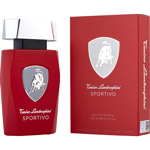 Lamborghini Sportivo EDT fragrance bottle